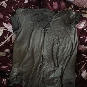 Grey short sleeve